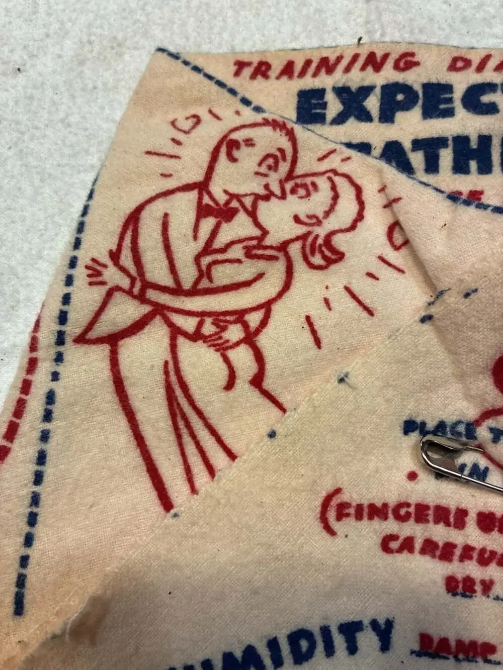 Unknown age nursery pin